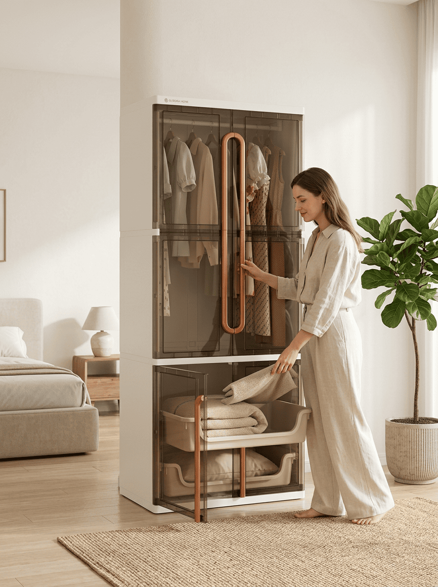 The AuraCase Modular Wardrobe System