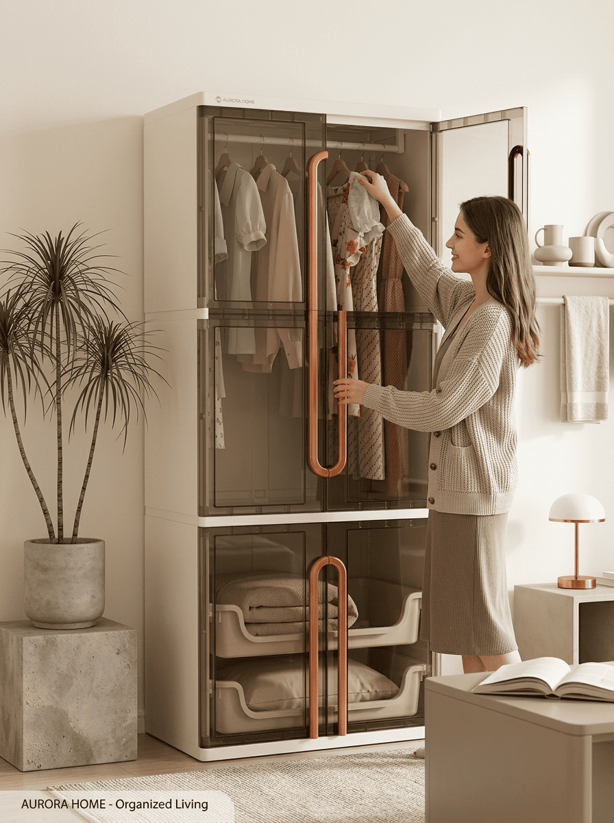 The AuraCase Modular Wardrobe System