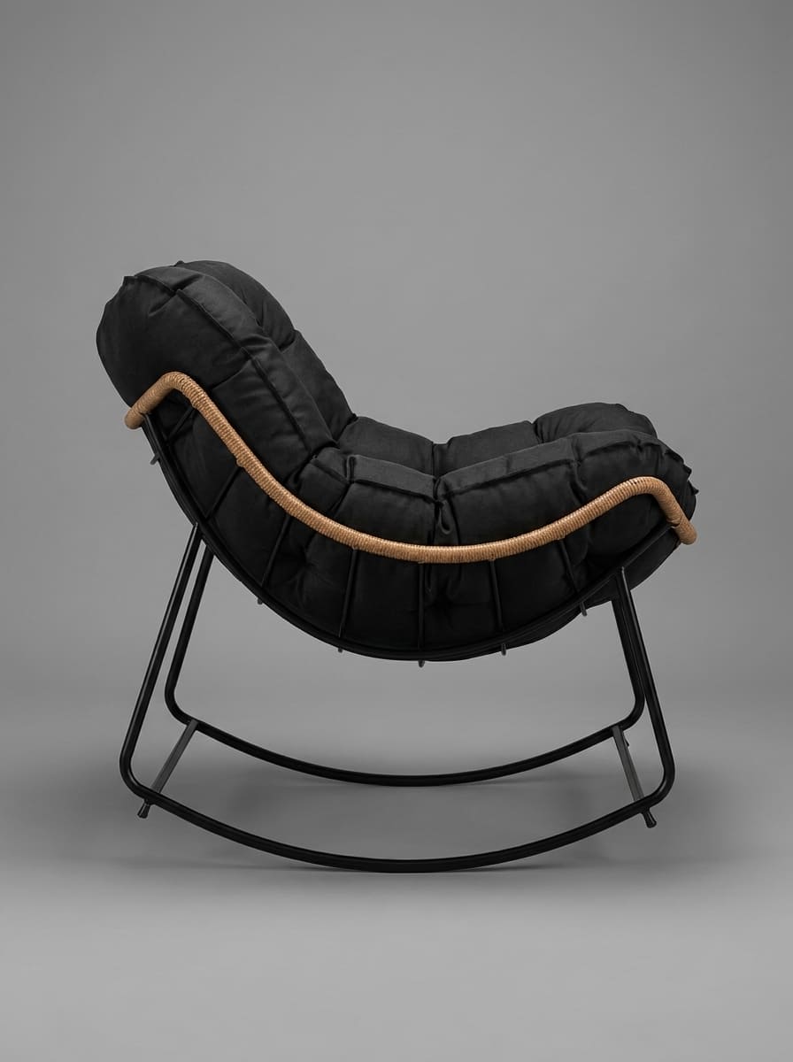 RockNest™ Modern Papasan Lounge Chair