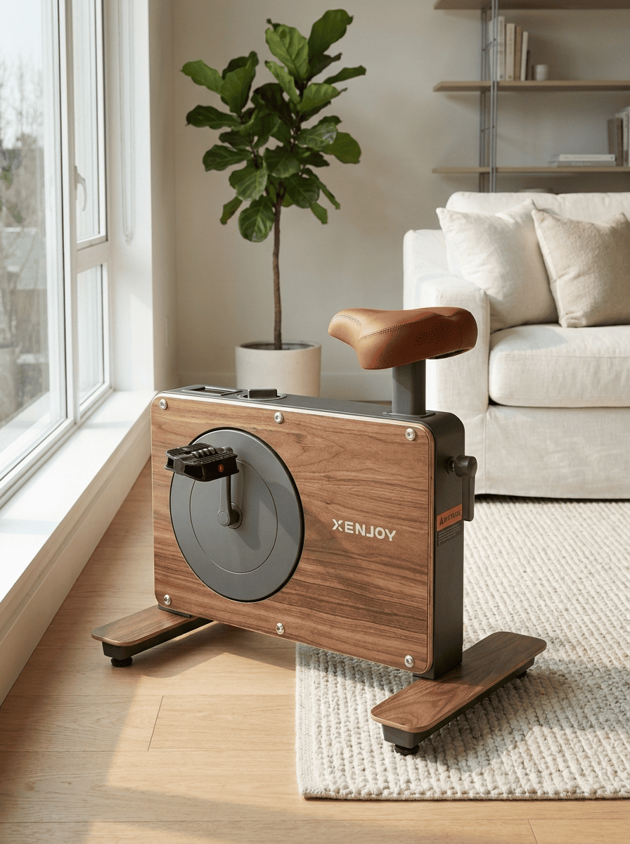CubeCycle™ Compact Under-Desk Stationary Bike