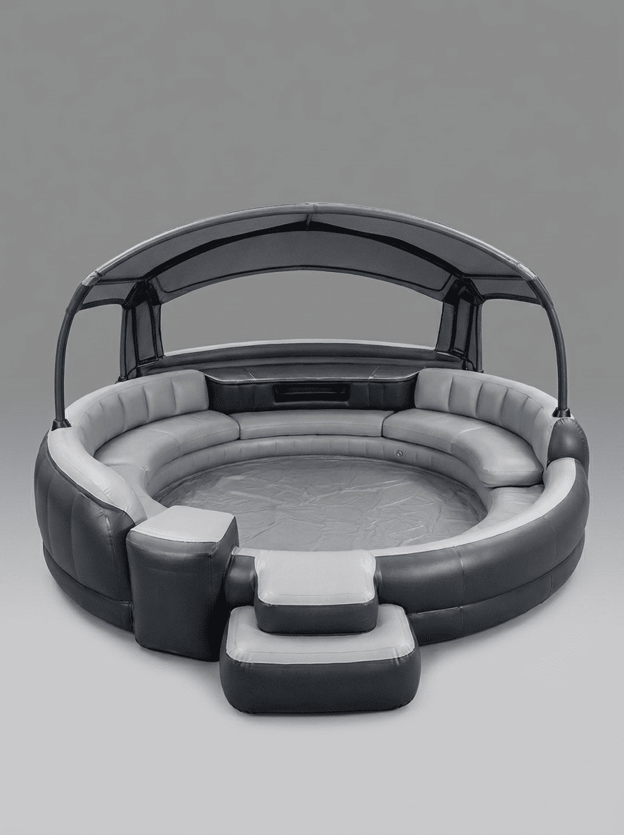 AquaLuxe™ LED Canopy Lounge Pool