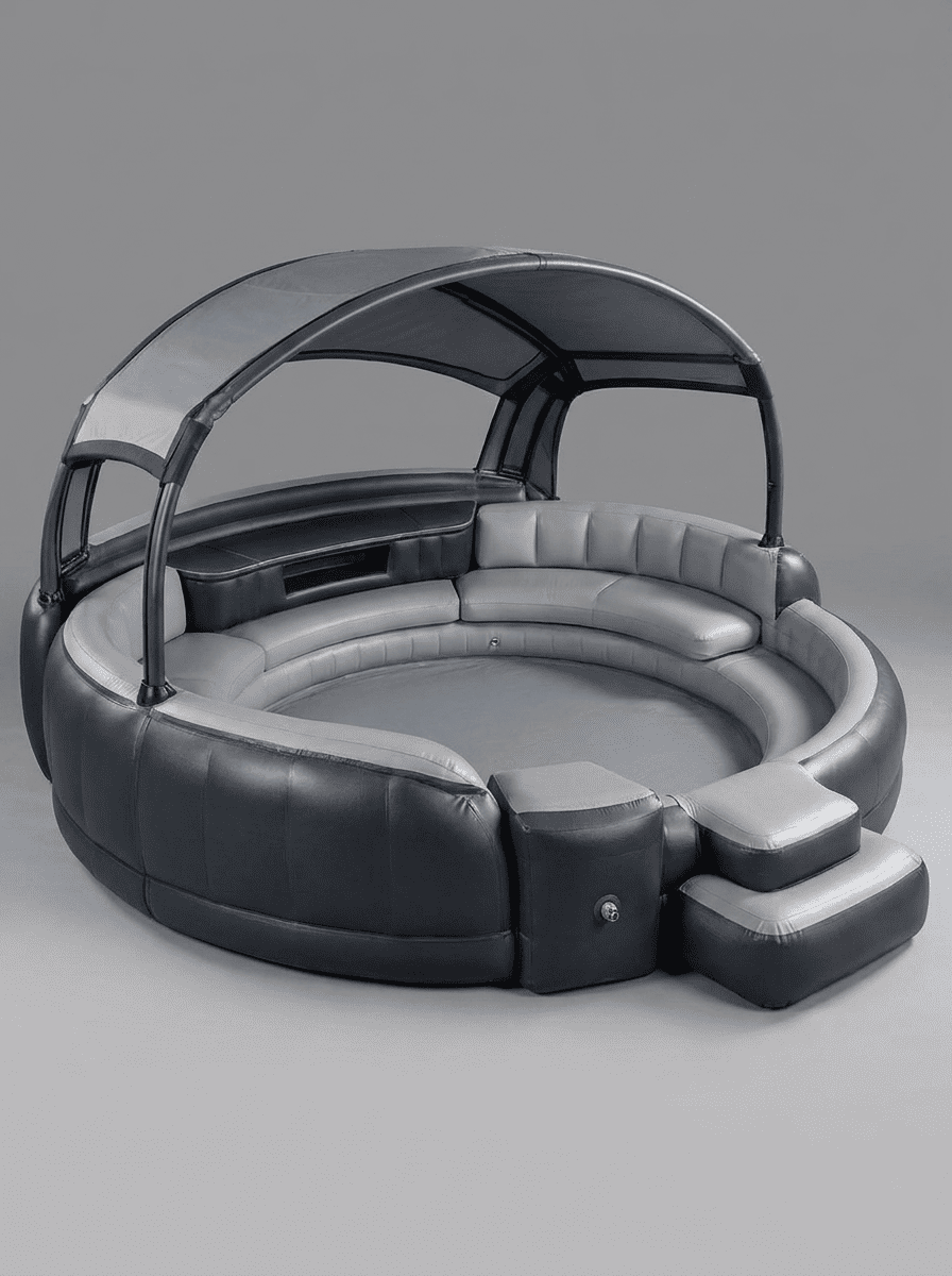 AquaLuxe™ LED Canopy Lounge Pool