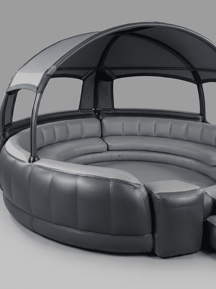 AquaLuxe™ LED Canopy Lounge Pool