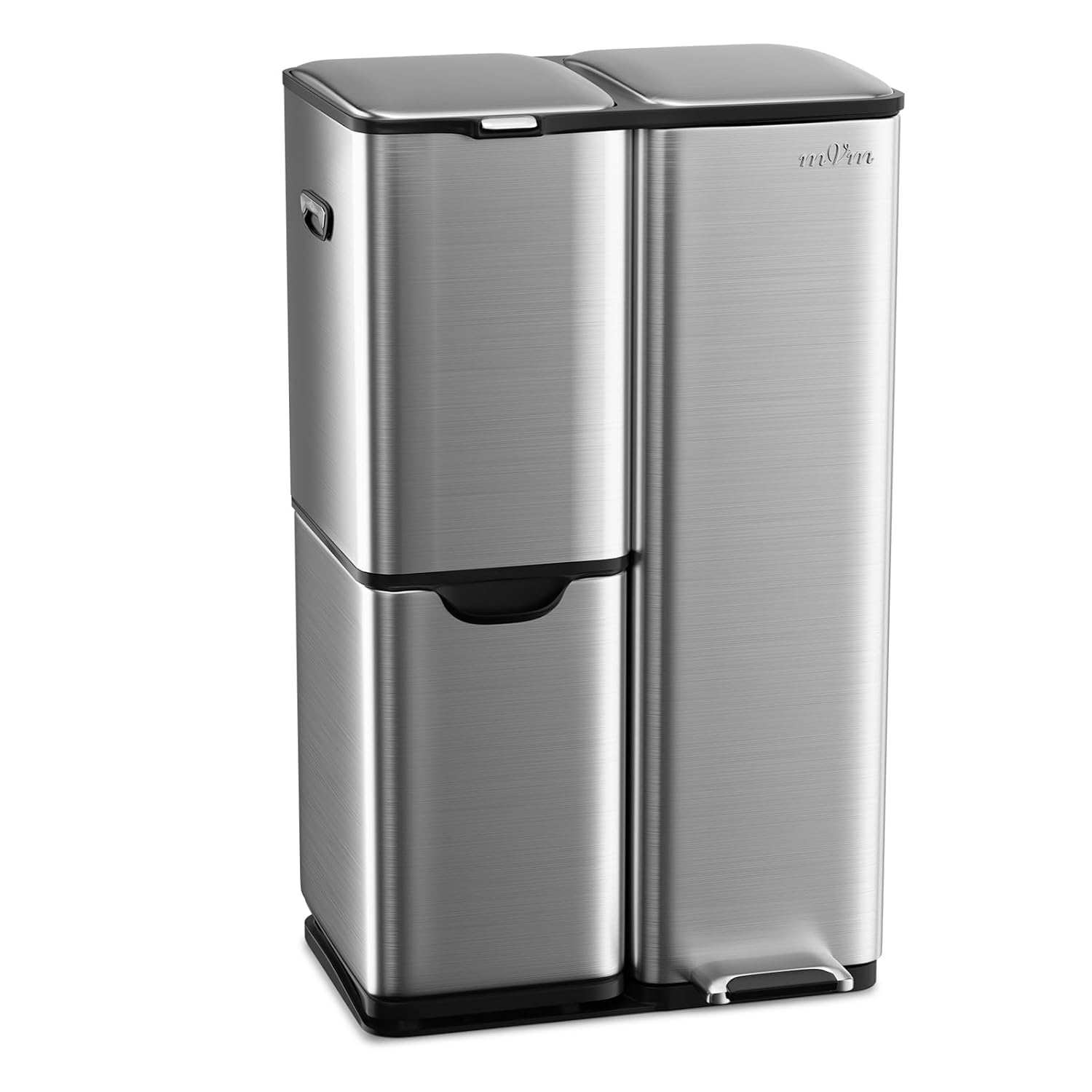 SortEase™ 60L 3-in-1 Recycling Bin