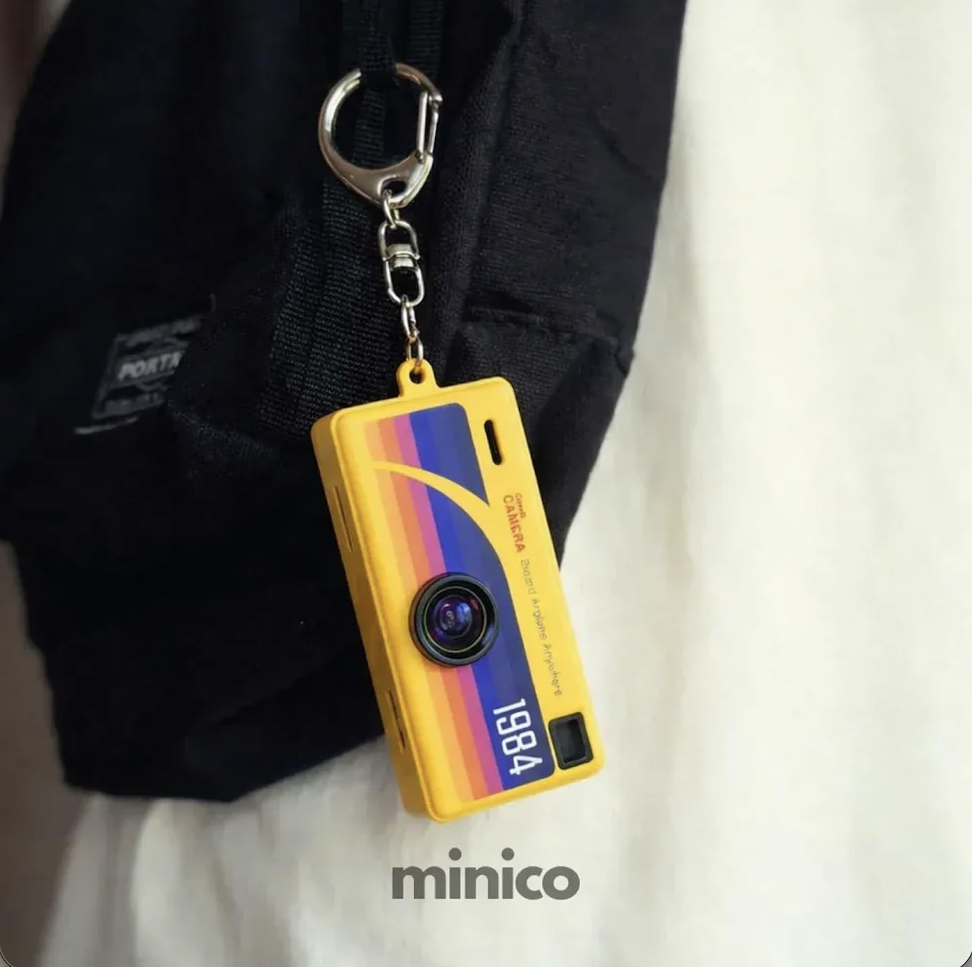 MiniVibe™ Retro Keychain Camera