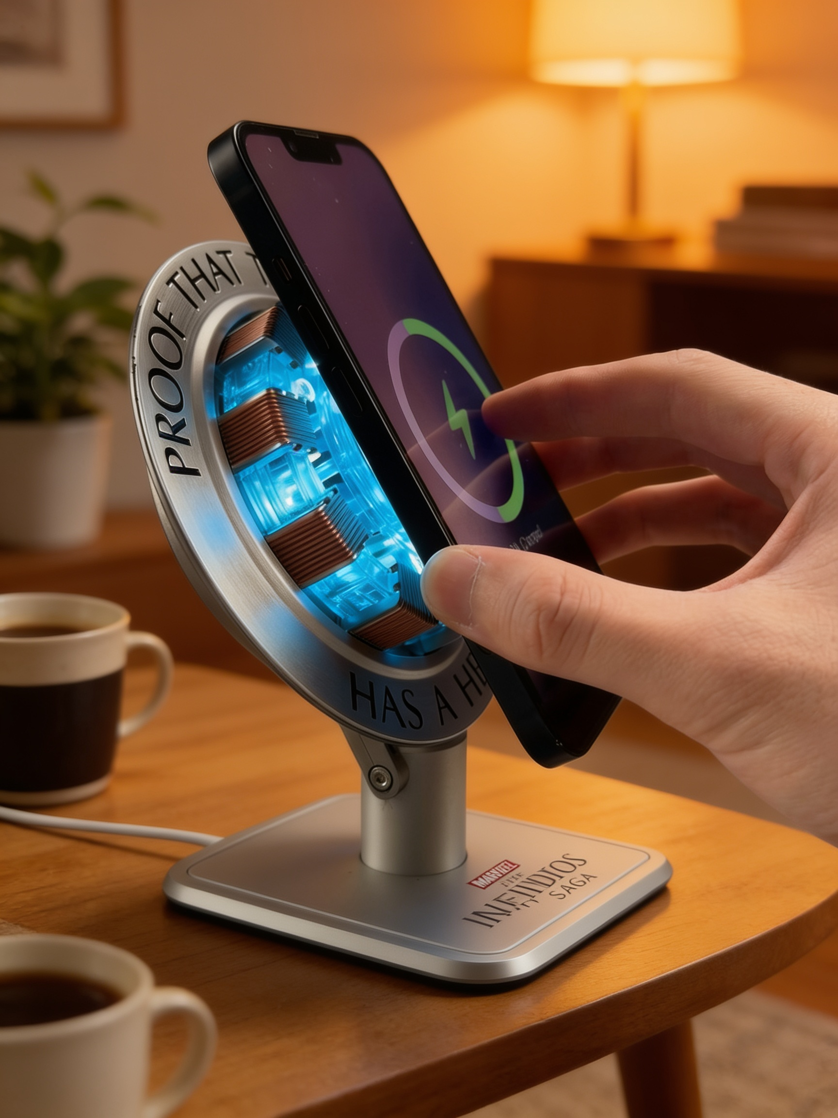 ArcPulse™ 25W Pop-Up Wireless Charger